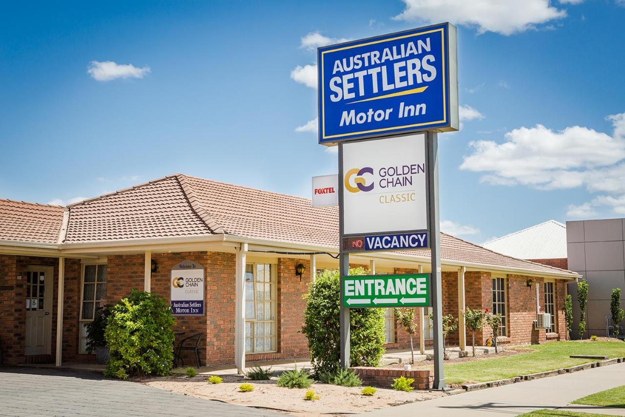 Australian Settlers Motor Inn Swan Hill Exterior photo